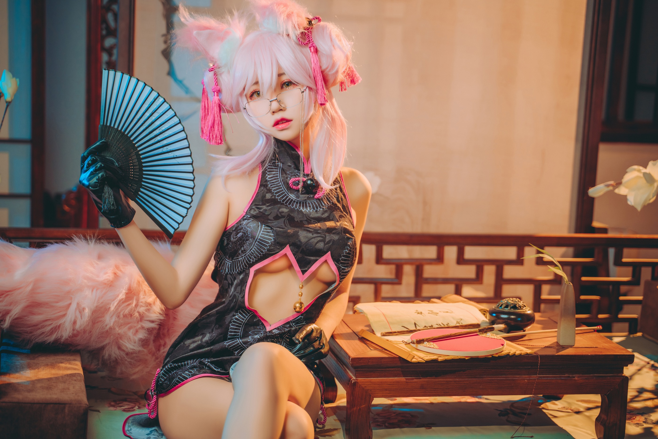 图片[1]-猫君君 – NO.020 _MaoJun 杀阶秘书狐[40P]-XikXak